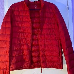 Red Puffer Jacket